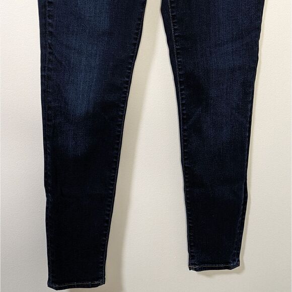 Curvy High-Rise Skinny Jeans in Larkspur Wash: TENCEL™ Denim Edition - Picture 3 of 10